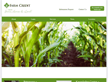 Tablet Screenshot of farmcreditofvirginias.com